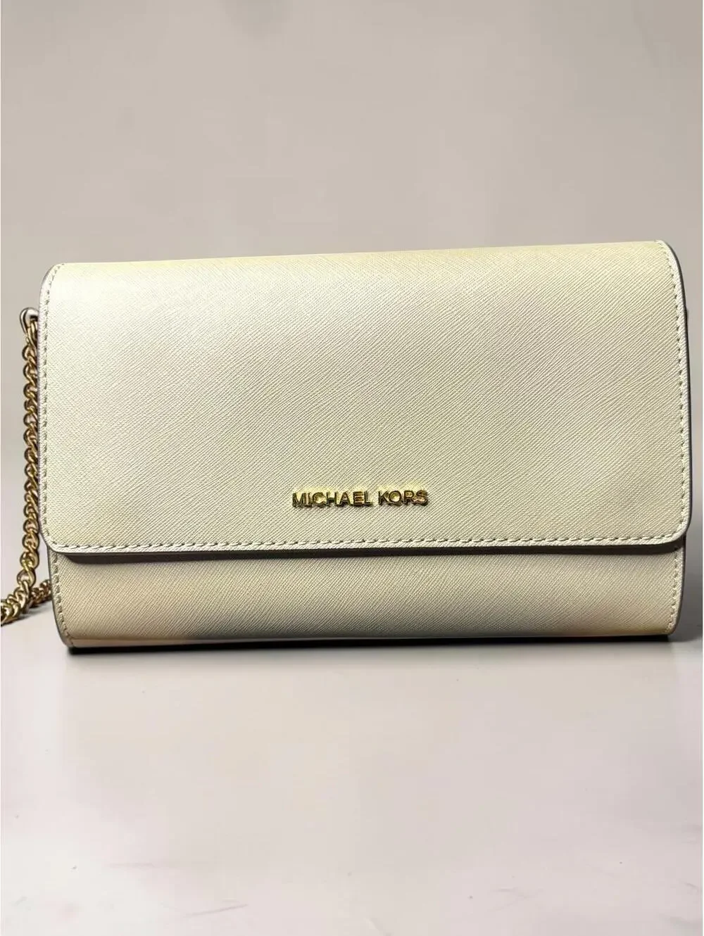 Michael Kors Jet Set 3-in-1 Saffiano Leather Crossbody & Removable Wallet
